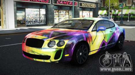 Bentley Continental GT E-Sport S14 para GTA 4