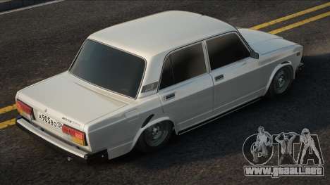 Vaz 2107 [Whi] para GTA San Andreas