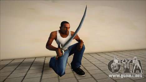 Metin2 Level 10 Crescent Sword para GTA San Andreas