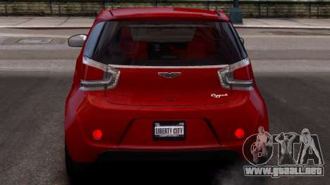 2010 Aston Martin Cygnet v1.0 para GTA 4