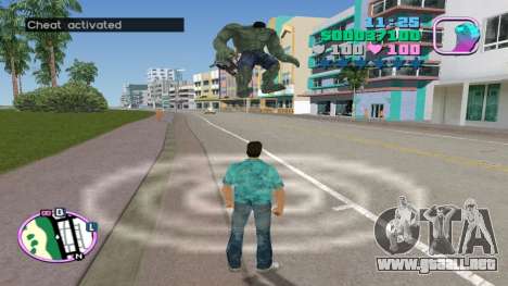 Guardaespaldas de Hulk para GTA Vice City