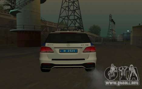 Mercedes-Benz GLE 63s NP Ucrania para GTA San Andreas
