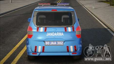 Ford Courier Jandarma Asayi para GTA San Andreas