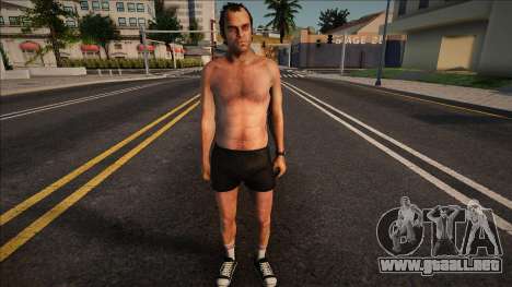 GTA V Trevor Shirtless Adidas Shorts para GTA San Andreas