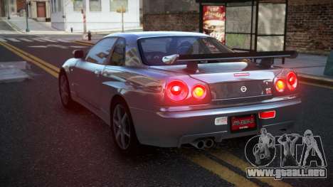 Nissan Skyline R34 PNZ para GTA 4