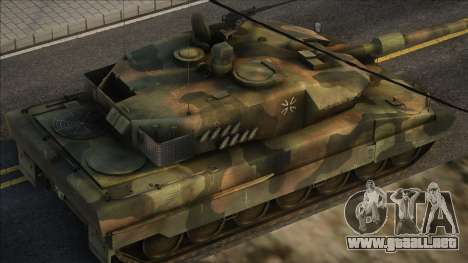 Leopard 2A6 from Battlefield 2: Euro Force para GTA San Andreas