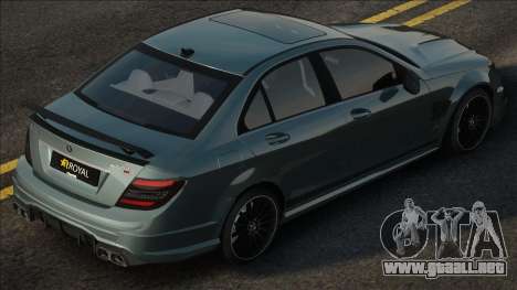 Mercedes-Benz C63 AMG Royal para GTA San Andreas