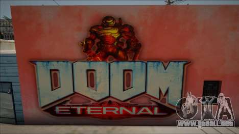 DOOM Eternal Mural para GTA San Andreas