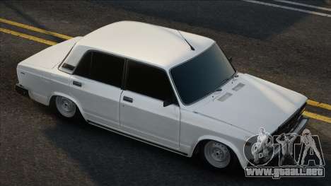 VAZ 2107 Blanco para GTA San Andreas