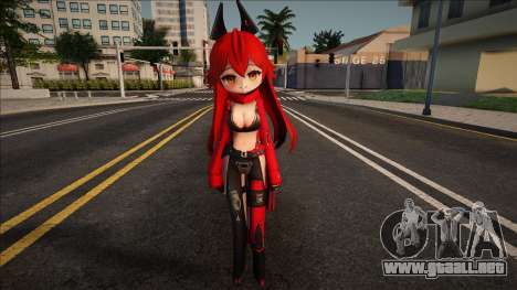 Red Hood (Goddess of Victory: Nikke) para GTA San Andreas