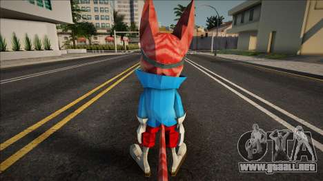 Blinx (Blinx: The TimeSweeper) Skin para GTA San Andreas