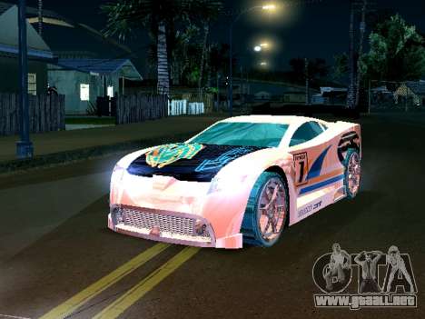 Power Rage de: Hot Wheels Acceleracers para GTA San Andreas