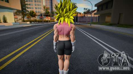 Bra (Universe 16) SSJ transformaciones v4 para GTA San Andreas