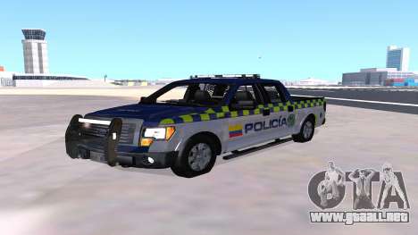 Vehiculo de policia de Colombia nuevo para GTA San Andreas