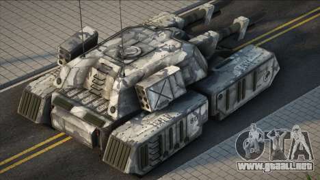 X-66 Mammoth Tank (with Arctic camouflage) from para GTA San Andreas