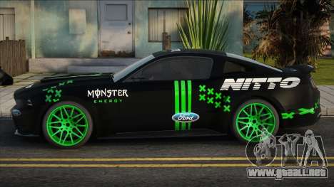 Ford Mustang Shelby Monster Energy GT500 para GTA San Andreas