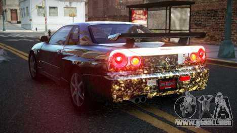 Nissan Skyline R34 PNZ S10 para GTA 4