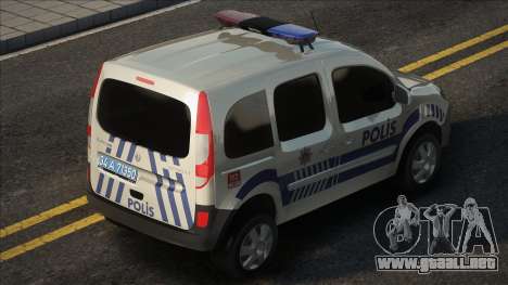 Renault Kangoo Touch Asayis Ekip Aracı para GTA San Andreas