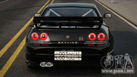 Nissan GT-R R33 Tun para GTA San Andreas