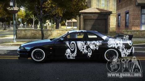 Nissan Skyline R33 LT-R S11 para GTA 4