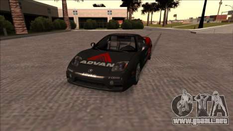 Acura NSX ADVAN para GTA San Andreas