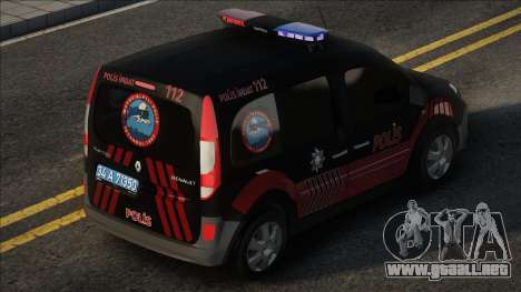 Renault Kangoo Touch Yunus Polis Ekip Aracı para GTA San Andreas