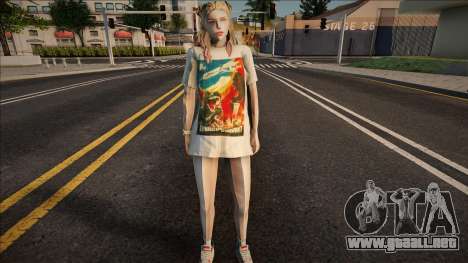 Girl sexy 2 para GTA San Andreas