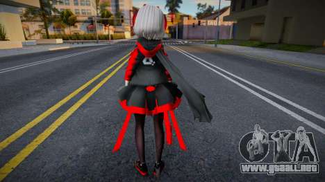 [Arknights] W Skin v2 para GTA San Andreas