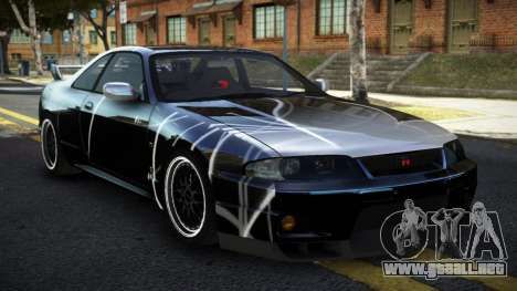 Nissan Skyline R33 LT-R S4 para GTA 4