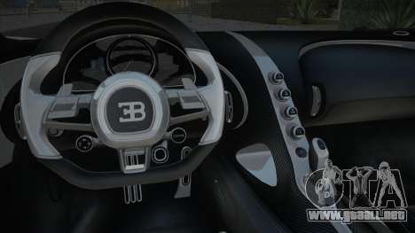 Bugatti Chiron White para GTA San Andreas