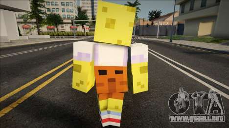 Bootleg Spongebob (Creepypasta) Minecraft para GTA San Andreas
