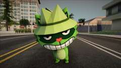 Shifty del juego Happy Tree Friends False Alarm para GTA San Andreas