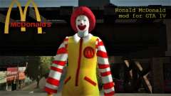Ronald McDonald para GTA 4