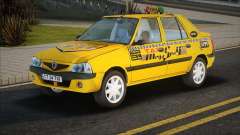 Dacia Solenza Taxi Yellow para GTA San Andreas