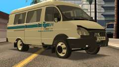 Gazelle 2705 Ferrocarril Bielorruso para GTA San Andreas