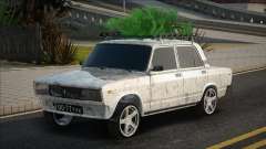 VAZ 2105 con un árbol de Navidad para GTA San Andreas