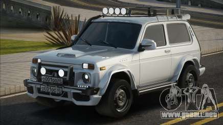 Lada Niva White para GTA San Andreas