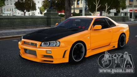 Nissan Skyline R34 GT-R FT para GTA 4