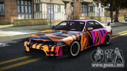 Nissan Skyline R33 LT-R S14 para GTA 4