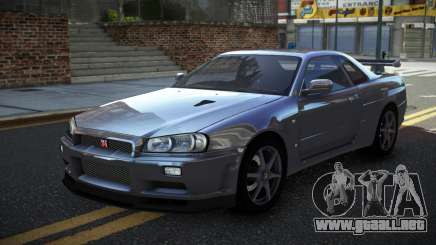 Nissan Skyline R34 PNZ para GTA 4