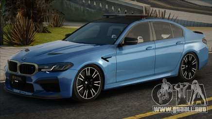 BMW F90 Blue para GTA San Andreas
