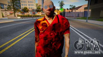 Monje Tibetano Version 2 Tunica Sangrando o muer para GTA San Andreas