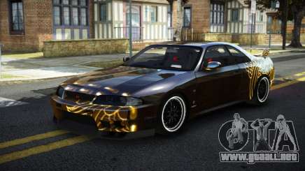 Nissan Skyline R33 LT-R S5 para GTA 4