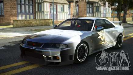 Nissan Skyline R33 LT-R S10 para GTA 4