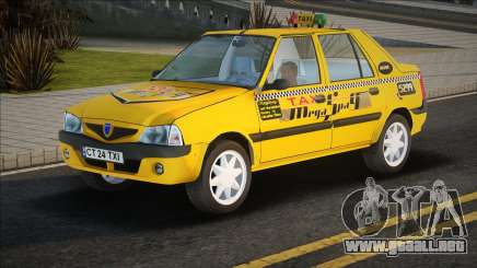 Dacia Solenza Taxi Yellow para GTA San Andreas