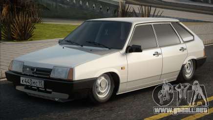 Vaz 2109 [White] para GTA San Andreas