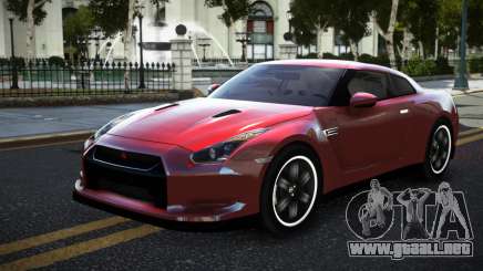 Nissan GT-R R35 MT para GTA 4