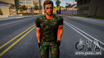 Commando 1985: Badass John para GTA San Andreas