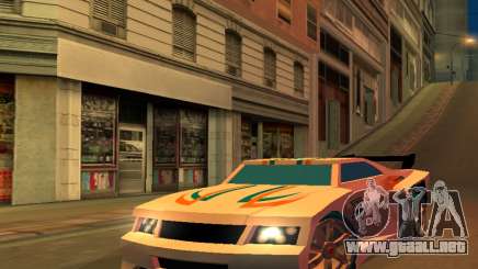 Línea de bajo de: Hot Wheels Acceleracers para GTA San Andreas