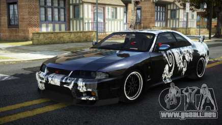 Nissan Skyline R33 LT-R S11 para GTA 4